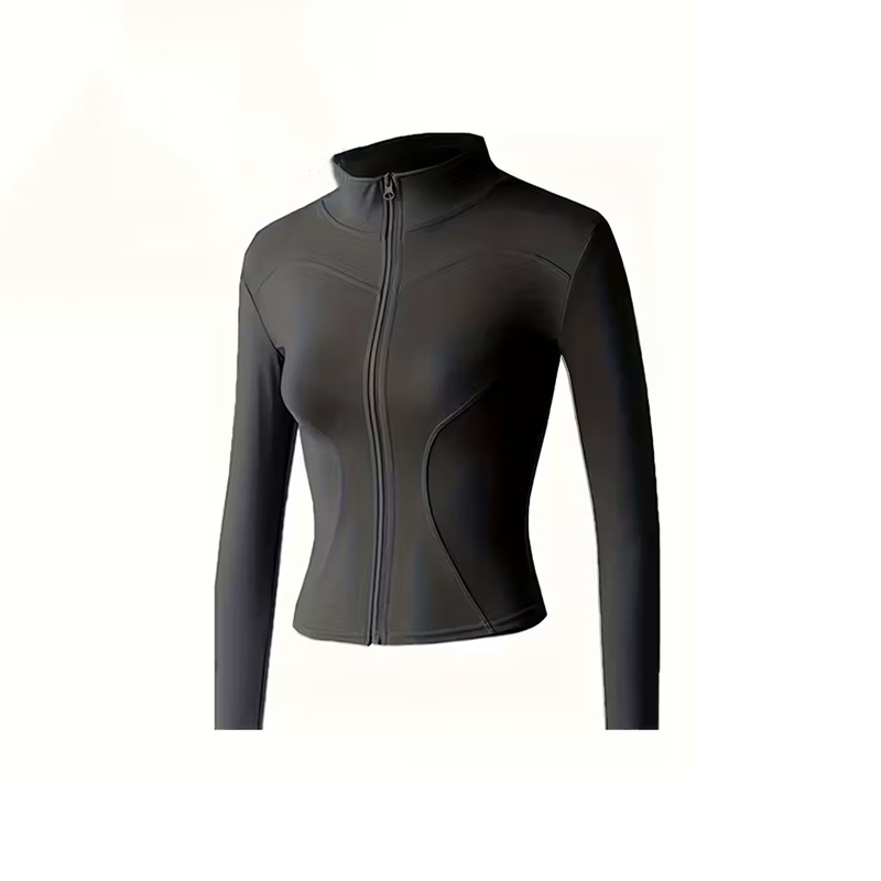 Yoga Fitness Jacket - Jaket Yoga Kaos Olahraga Polos Atasan