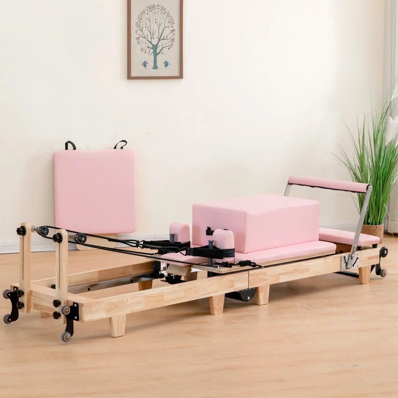 Yoga Fitness Reformer - Alat Pilates Core Bed Movable Home