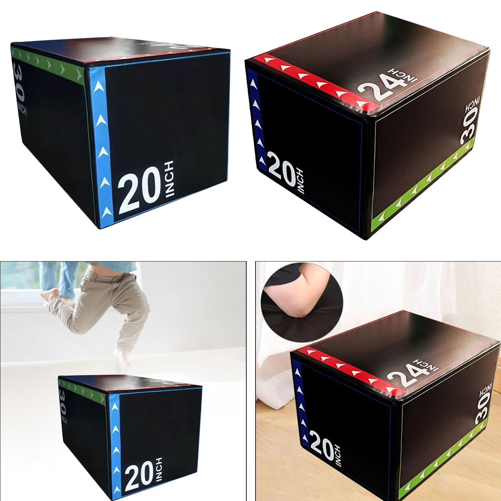 Plyo Jump Box - Kotak Lompat Plyometric 3-in-1 untuk Latihan