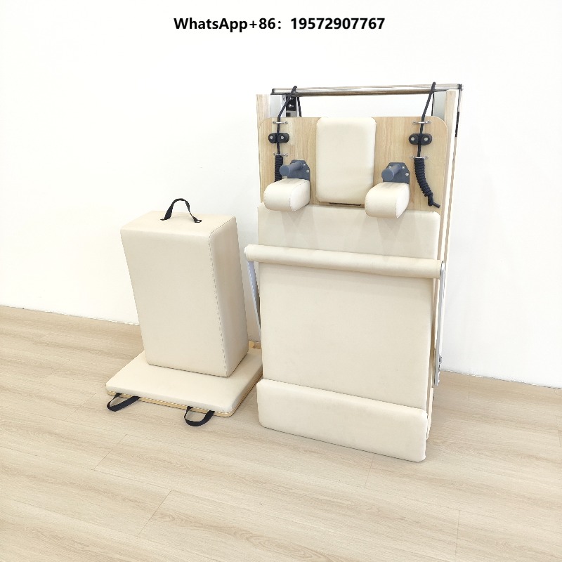 Yoga Fitness Reformer - Tempat Tidur Lipat Kayu Oak untuk