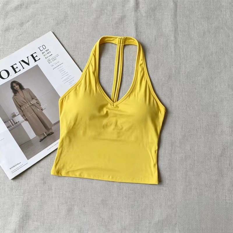 Yoga And Fitness Studio - Tank Top Yoga V-Neck Halter T-Back