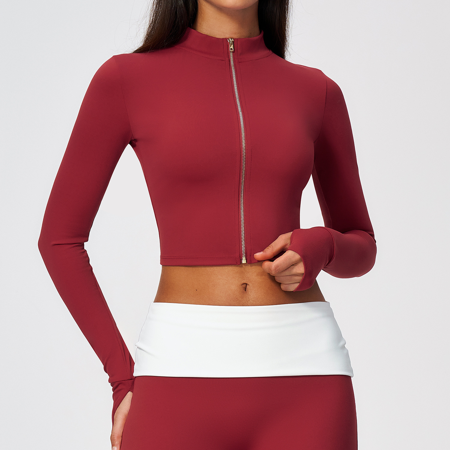 Yoga Fitness Jacket - Jaket Yoga Lengan Panjang Cloud Feeling