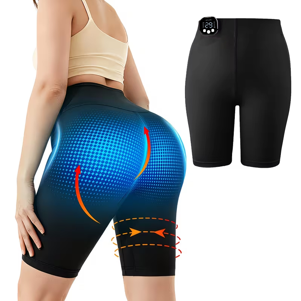 Yoga Fitness Power Yoga - Celana Pendek EMS Toning - Celana