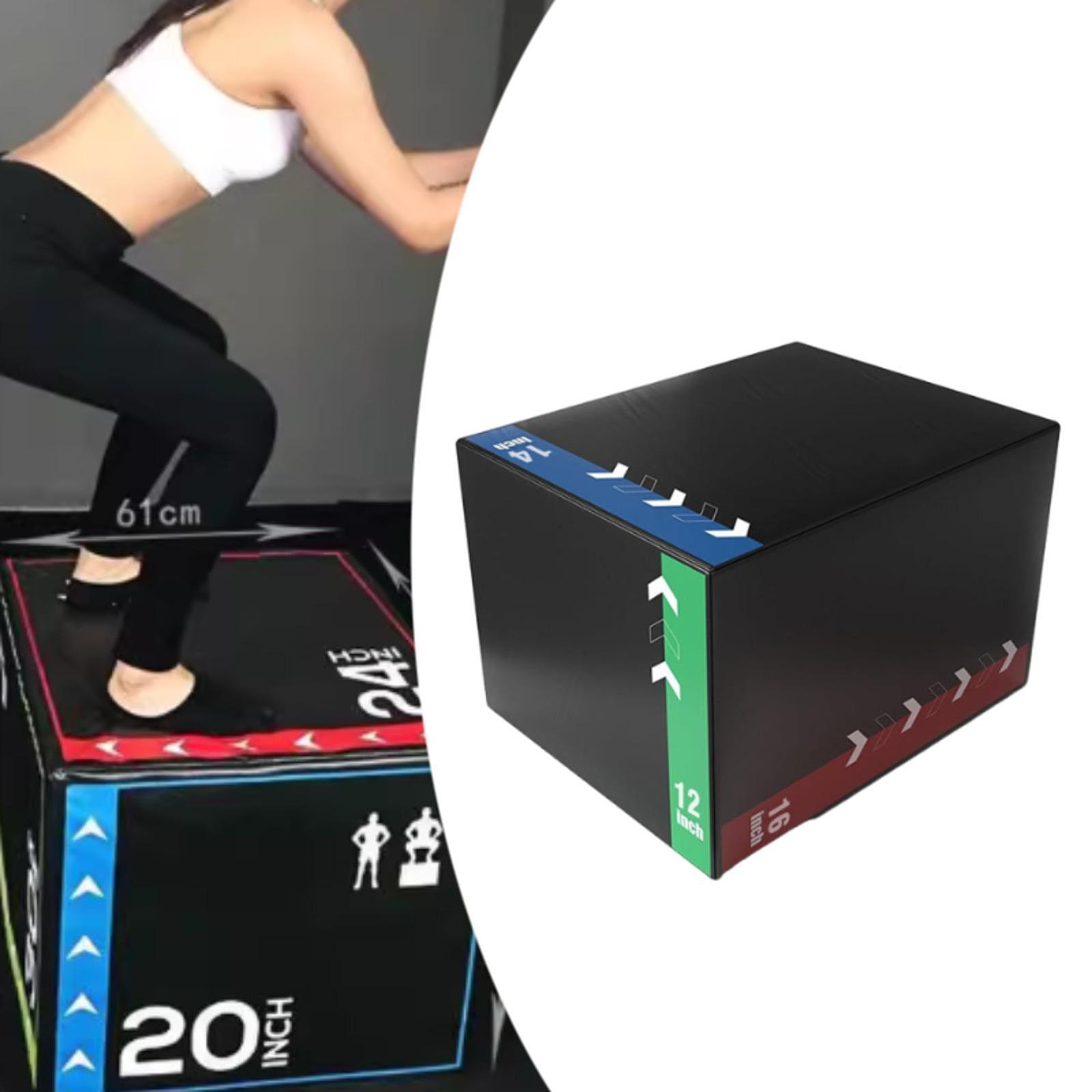 Plyo Jump Box - Kotak Lompat Plyometrik Heavy Duty Serbaguna