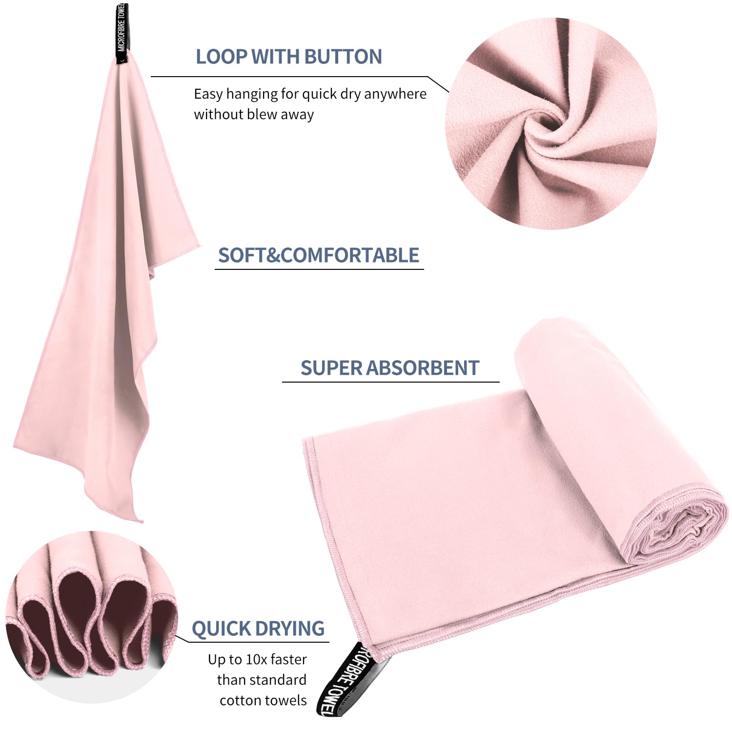 1 Buah Handuk Gym Microfiber 4 - Yoga Fitness Gym ulasan dan harga