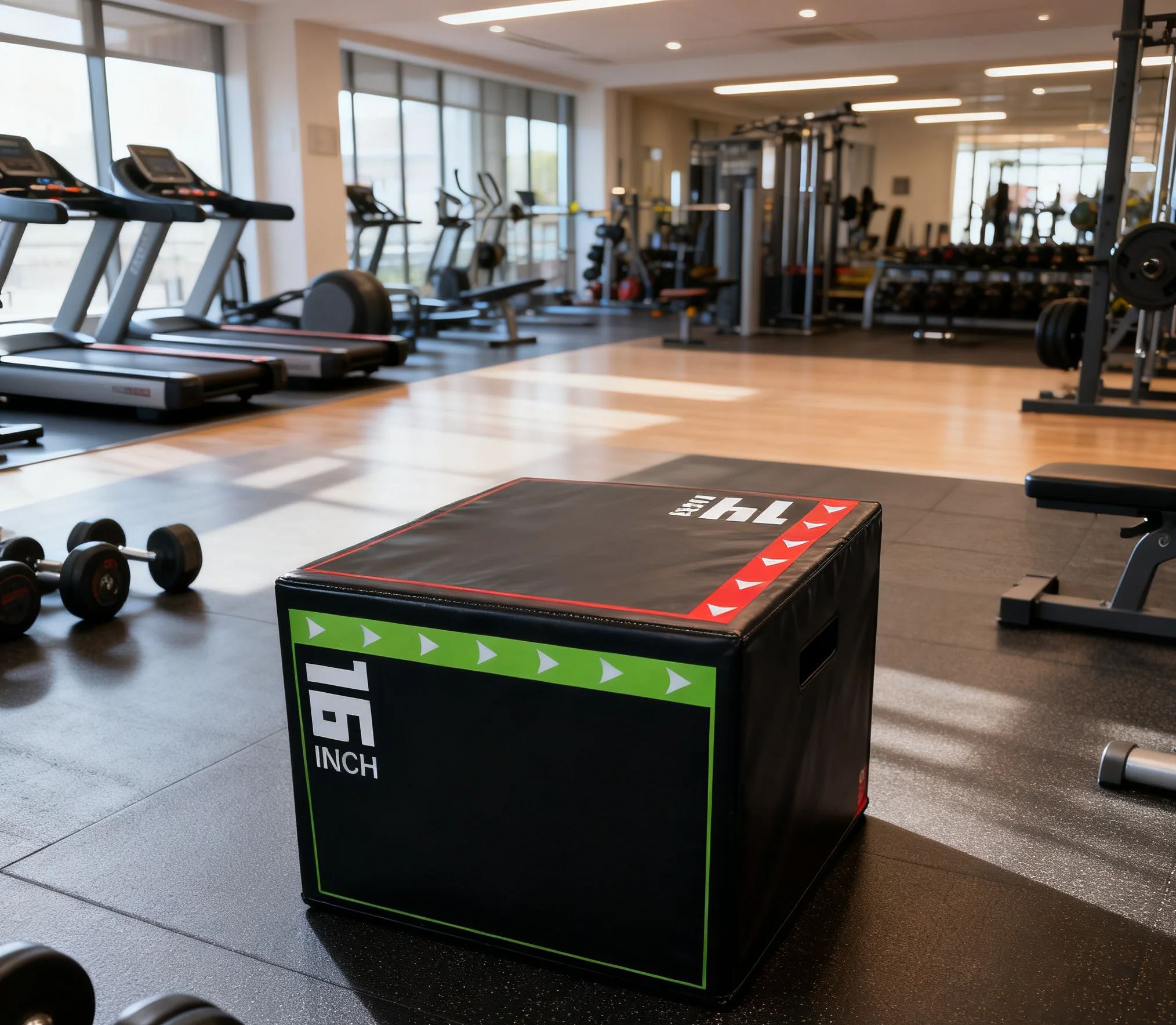 Kotak Lompat Plyometric 3-in-1 - Plyo Jump Box ulasan dan harga