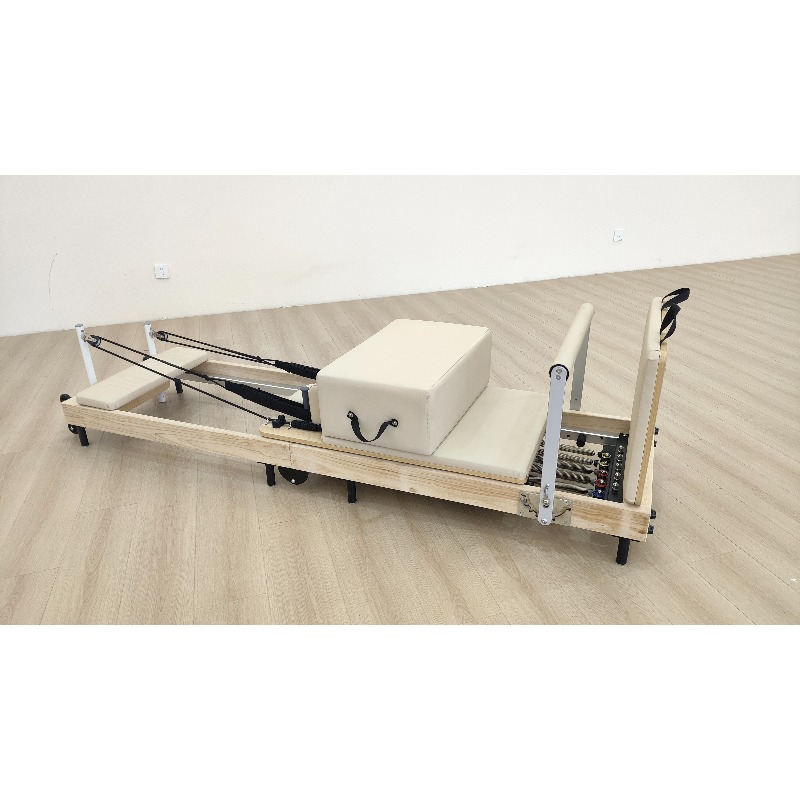 Tempat Tidur Lipat Kayu Oak un - Yoga Fitness Reformer ulasan dan harga