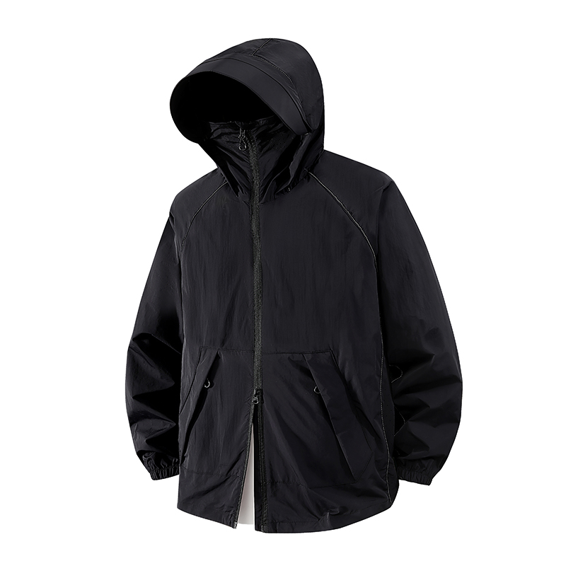 Jaket Tabir Surya Ringan Berna - Yoga Fitness Jacket ulasan dan harga
