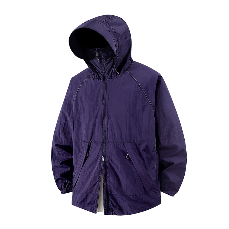 Jaket Tabir Surya Ringan Berna - Yoga Fitness Jacket ulasan dan harga