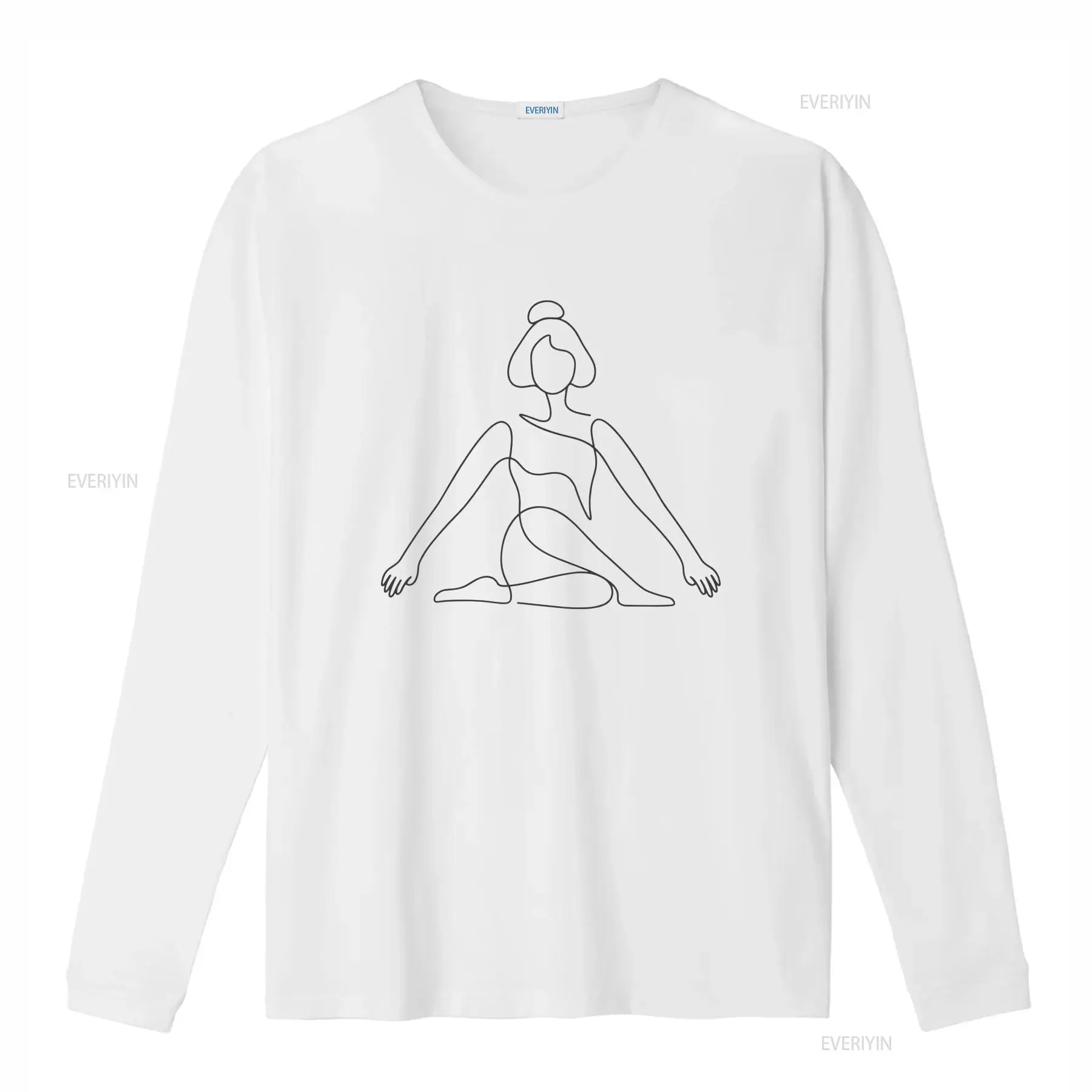 Kaos Pose Yoga Satu Garis Mini - Zen Yoga Fitness ulasan dan harga