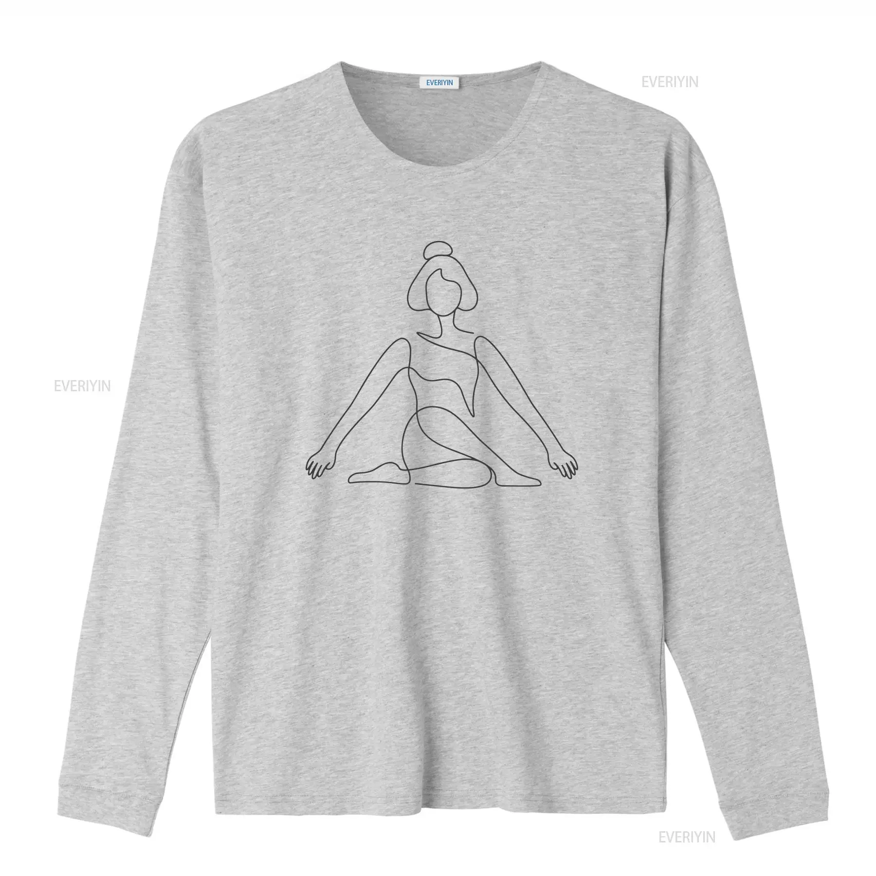 Kaos Pose Yoga Satu Garis Mini - Zen Yoga Fitness ulasan dan harga