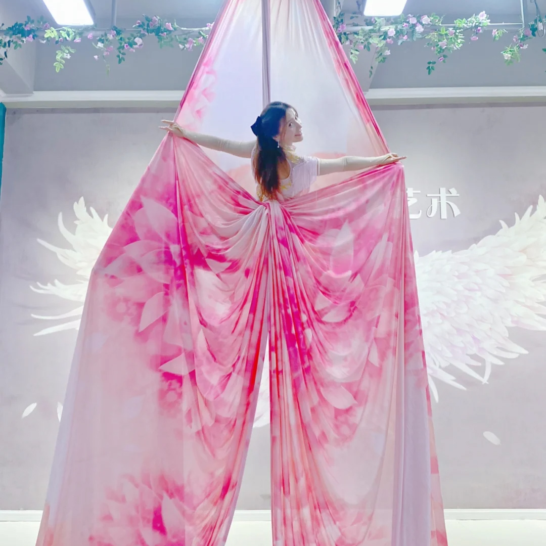10m Aerial Silks Ombre Aerial  - Yoga And Fitness Studio ulasan dan harga