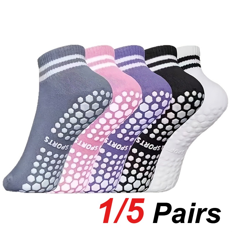 1/5 Pasang Kaus Kaki Yoga Pila - Yoga Of Fitness ulasan dan harga