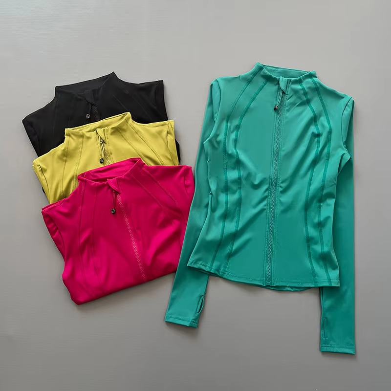 Jaket Olahraga Wanita Lengan P - Yoga Fitness Jacket ulasan dan harga