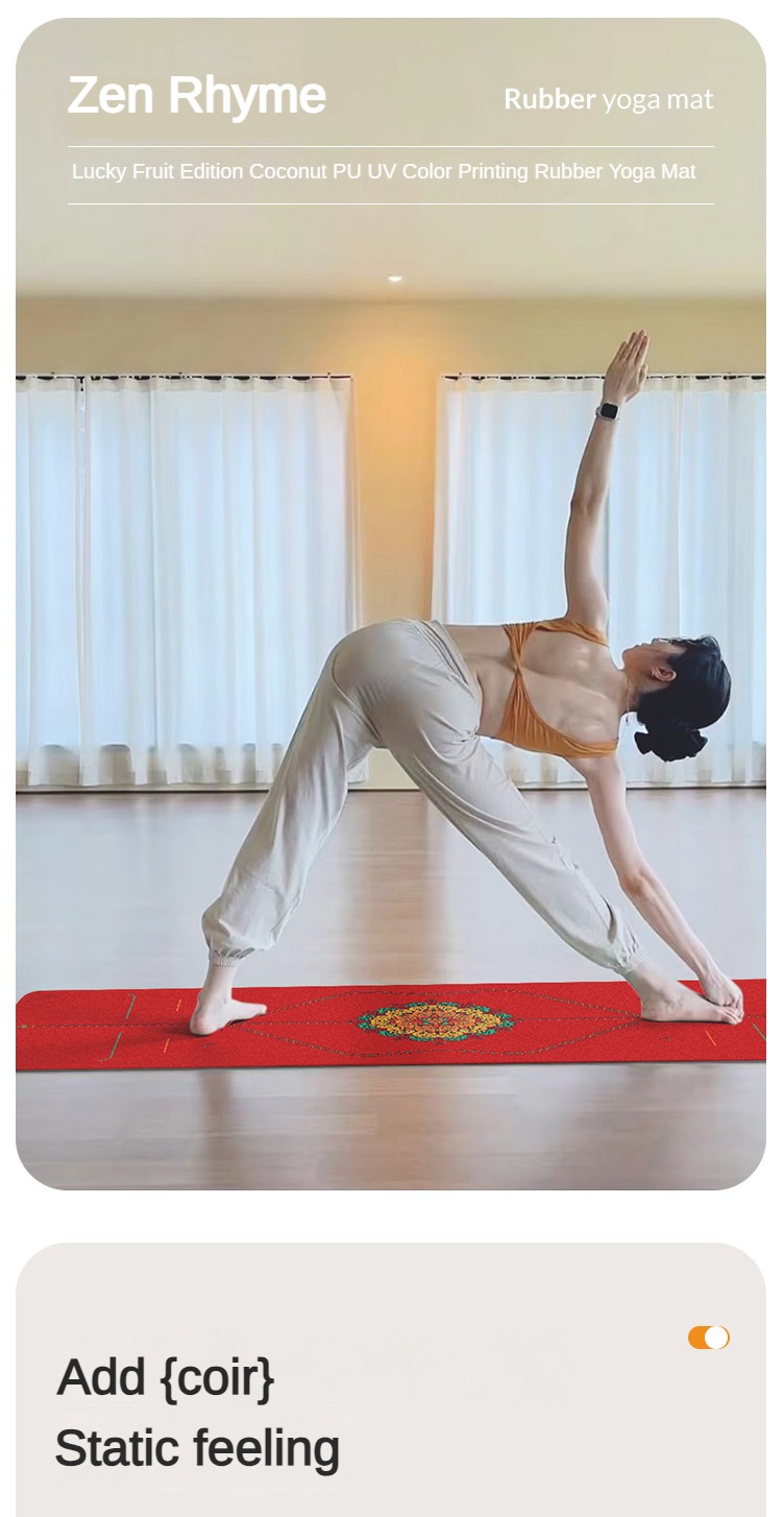 Zen sajak matras Yoga karet al - Zen Yoga Fitness ulasan dan harga