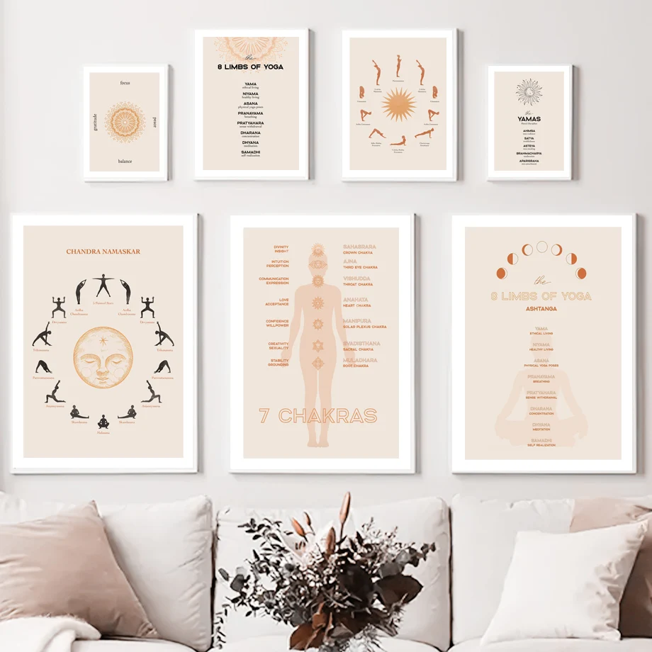 Lukisan kanvas poster Nordic d - Zen Yoga Fitness ulasan dan harga