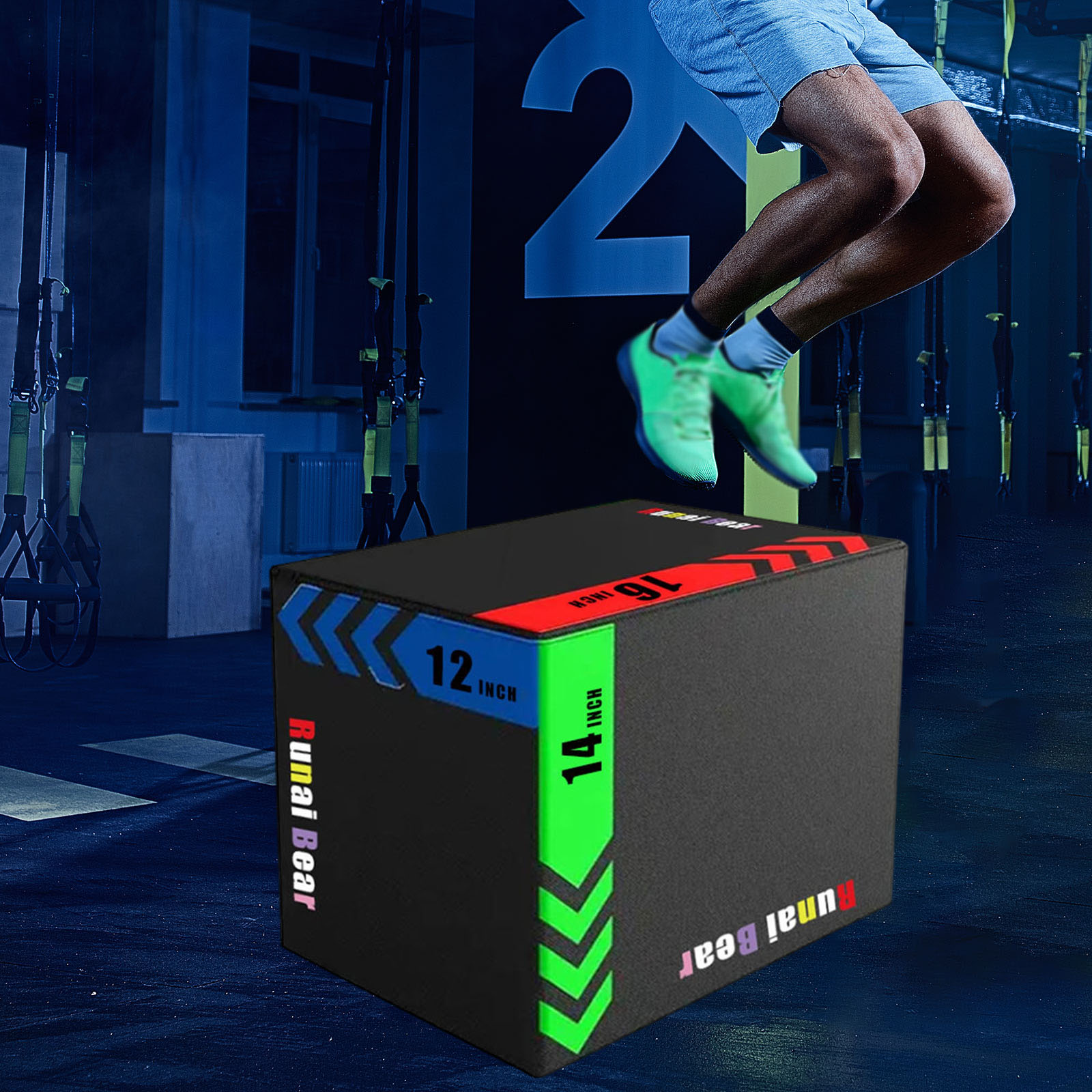 Kotak Latihan Lompat Plyo Port - Plyo Jump Box ulasan dan harga