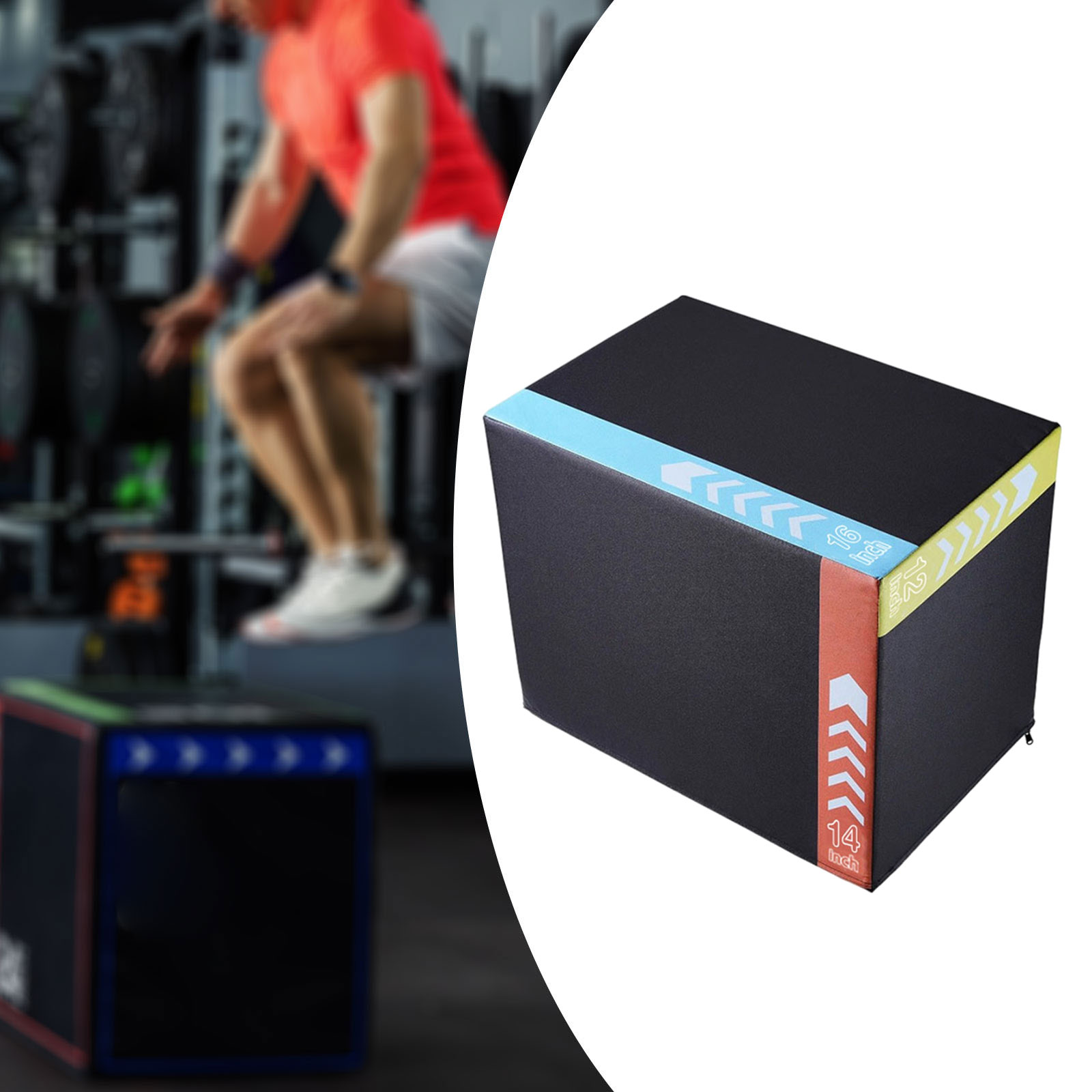 Kotak Latihan Lompat Plyo Port - Plyo Jump Box ulasan dan harga