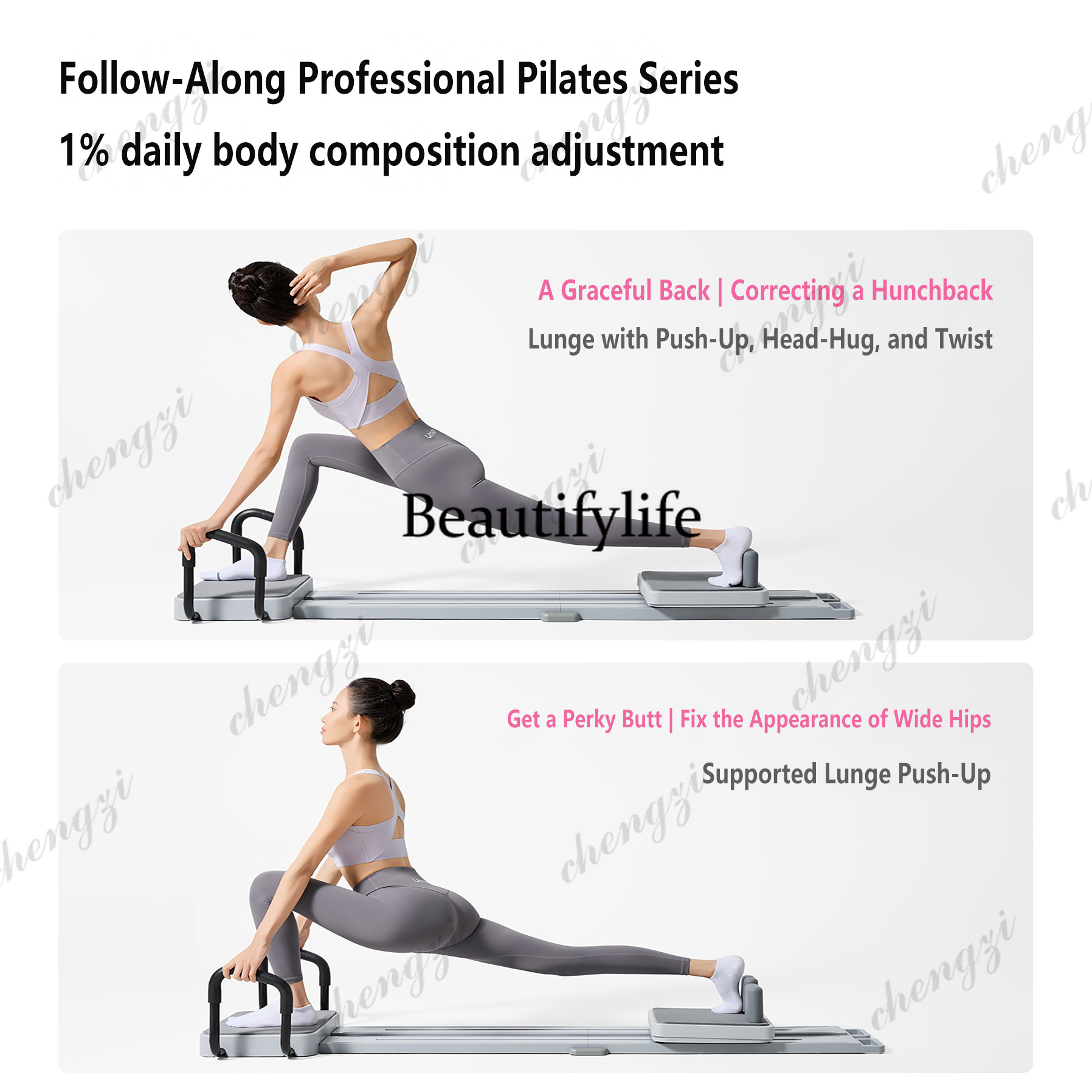 Papan Pilates Core Bed untuk L - Yoga Fitness Machine ulasan dan harga