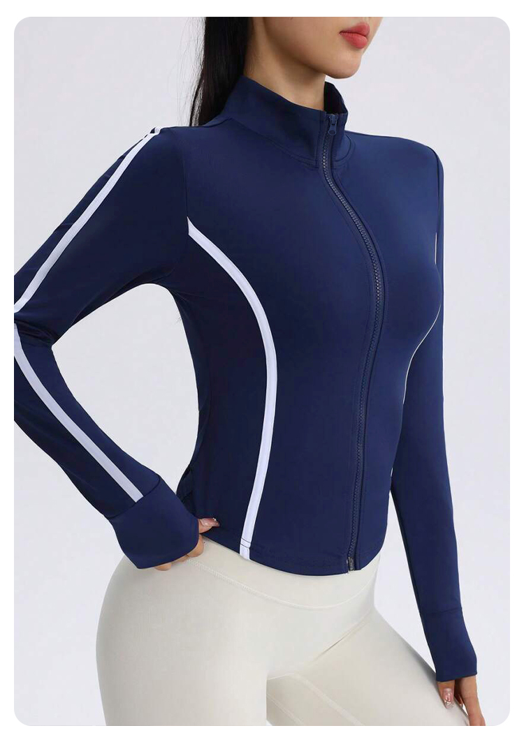 Jaket Olahraga Wanita Bernapas - Yoga Fitness Jacket ulasan dan harga