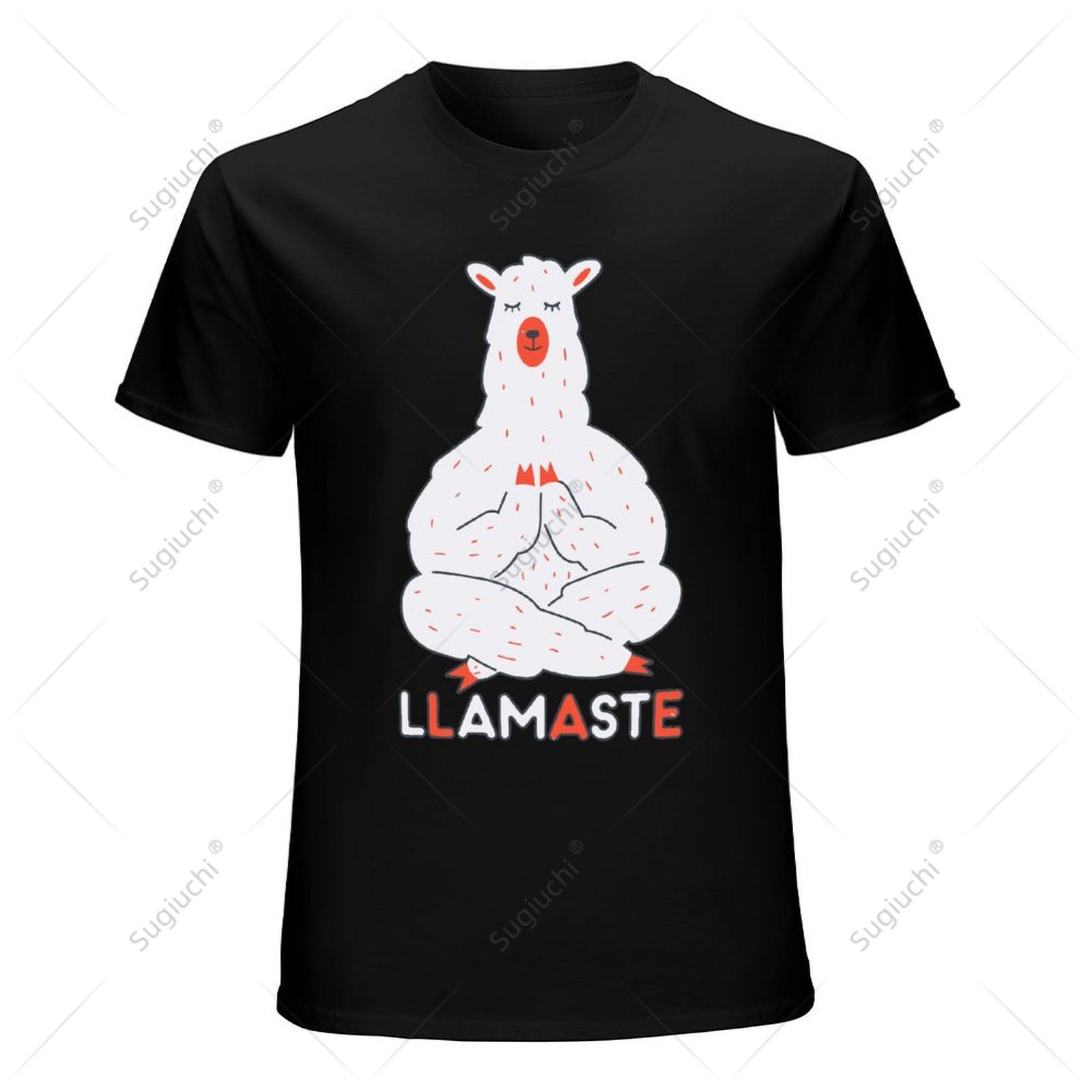 Kaos Unisex Pria Wanita Llamas - Zen Yoga Fitness ulasan dan harga